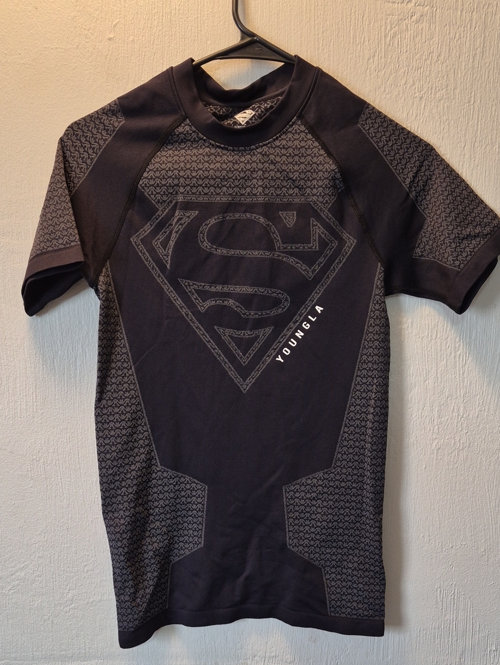 Mens Superman YoungLA Compression T-Shirt Size Small